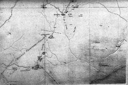 Mappa del capitano Huetter