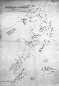 Mappa del capitano Huetter